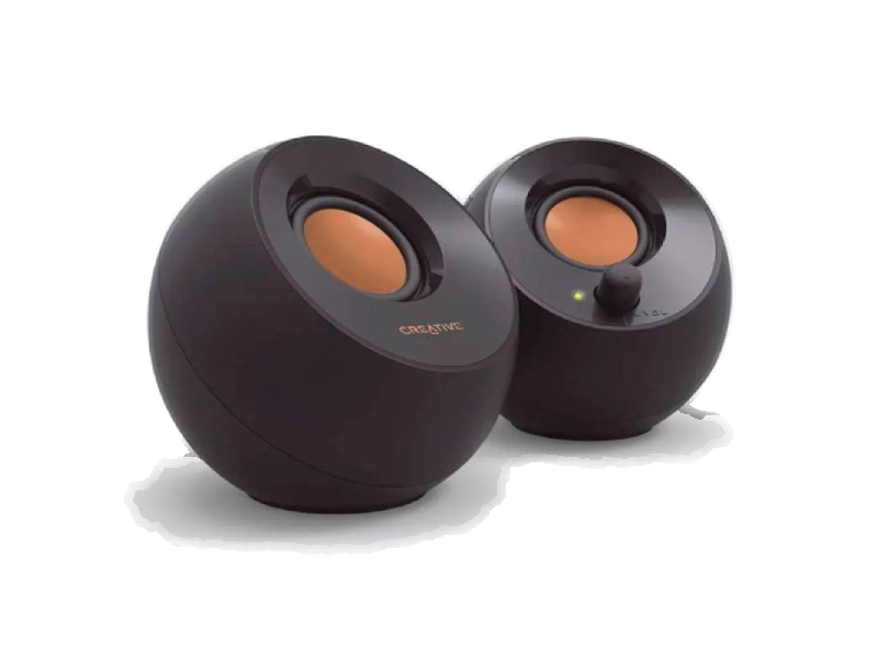 PARLANTES CREATIVE PEBBLE PLUS BLACK USB SISTEMA 2.1 (PN:51MF0480AA000)